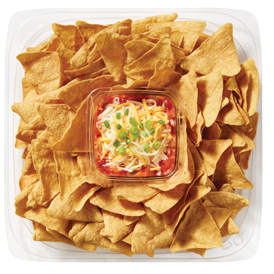 Plateau style nacho